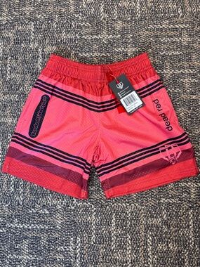 Youth Baseball lifestyle 101 shorts - Red